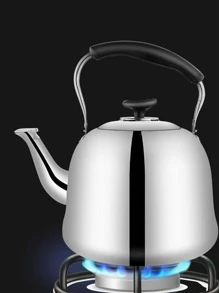 1pc Stainless Steel Water Pot, Daily Vocalizable Kettle For Household