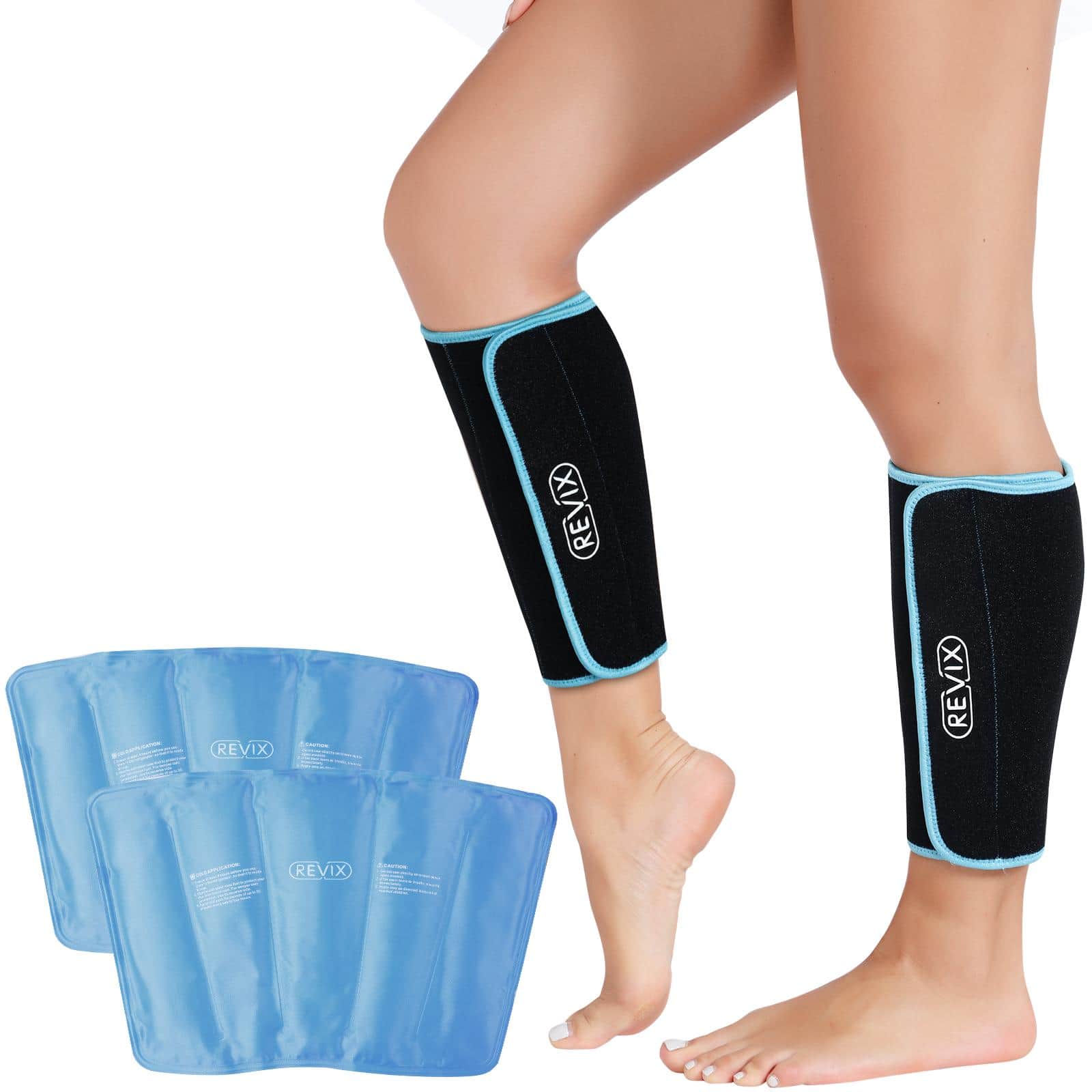 REVIX REVIX Calf And Shin Gel Ice Packs For Reusable Leg