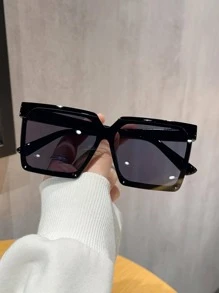 Gafas de moda de marco amplio