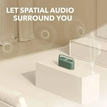Soundcore Motion X600 Portable Bluetooth Speaker with Wireless Hi-Res Spatial Audio,50W Sound, IPX7 Waterproof, 12H Long Playtime, Pro EQ, Built-in Handle, AUX-in - Green - View 3