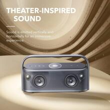Soundcore Motion X600 Portable Bluetooth Speaker with Wireless Hi-Res Spatial Audio,50W Sound, IPX7 Waterproof, 12H Long Playtime, Pro EQ, Built-in Handle, AUX-in - Green - View 4