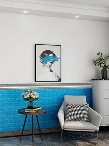 1set PVC 2.3m 3D Foam Wall Edge Strip Sticker Self Adhesive Waterproof Baseboard Corner Waist Line Sticker - Grey - View 2