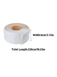 1set PVC 2.3m 3D Foam Wall Edge Strip Sticker Self Adhesive Waterproof Baseboard Corner Waist Line Sticker - Grey - View 3