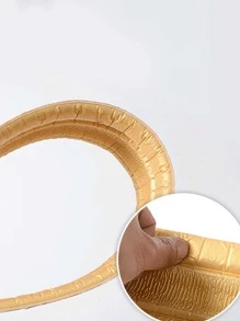 1set PVC 2.3m 3D Foam Wall Edge Strip Sticker Self Adhesive Waterproof Baseboard Corner Waist Line Sticker - Grey - View 6