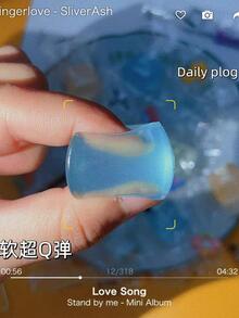 Niños 4 piezas/set Juguete TPR complicado de moda de color mixto con diseño geométrico para - Multicolor - Ver 3