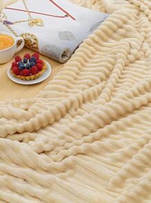 1 Kaki Flannel Chăn Nỉ, Mềm Mại Và Sang Trọng Chăn Cho Phòng Điều Hòa Ấm Áp, Ghế Sofa, Phòng Ngủ, Ghế Dài, Phòng Khách - Màu Khaki - Xem 4