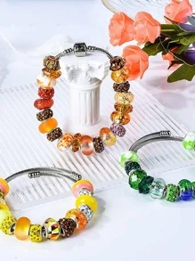 50入組/套釘珠DIY首飾配件 - 彩色 - 查看 5