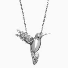 Vòng cổ mặt dây chuyền hình chim - Bạc - Xem 3
