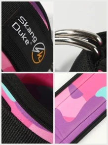 SKANG DUKE 1pc Adjustable Fitness Ankle Strap Anklet Gym Accessories - 中紫紅色 - 查看 8