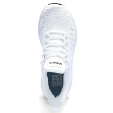 APRILSPRING Fashion Women's Sneakers Breathable Mesh Running Shoes Outdoor Sports Shoes Non Slip Tennis Shoes - 白色 - 查看 5