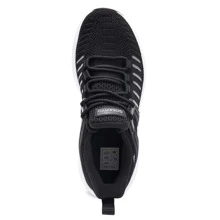 Women's Slip on Breathable Walking Shoes Casual Lightweight Sport Shoes Gym Fashion Sneakers - 黑色 - 查看 5