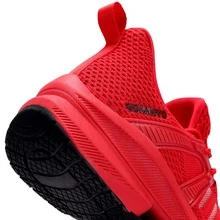 APRILSRING Women's Sports Shoes Lightweight Running Shoes Outdoor Non Slip Tennis Shoes Breathable Women's Sneakers - 紅色 - 查看 7