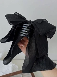 قطعة واحدة مشبك شعر نسائي مزين بفيونكة بطراز بريبي لتزيين الشعر، إكسسوار أنيق لعيد الحب، مشبك شعر، مشبك فك الشعر، مشبك شعر، ملحقات فيونكة، أدوات مدرسية، جامعة