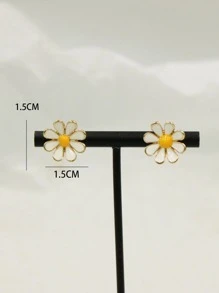 Hoa tai trang trí hoa cúc - Nhiều màu - Xem 2