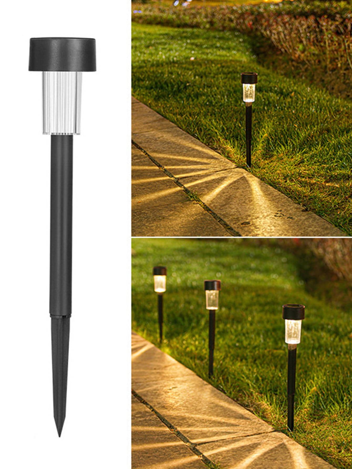 1 pieza de plástico estatuas - Amarillo - Ver 1