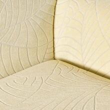 1pc Leaf Pattern Sofa Slipcover, Modern Polyester Stretch Sofa Slipcover For Home