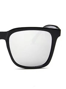 偏光片男士太陽鏡 - 黑色 - 查看 4