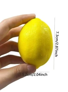 6入組人造檸檬 - 黃色 - 查看 9