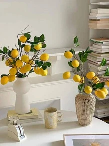 6入組人造檸檬 - 黃色 - 查看 4