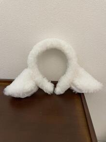Diadema de disfraz con diseño de orejas de oveja lindo - Blanco - Ver 3
