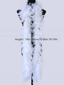 1pc DIY Decorative Feather, Modern Feather Decor DIY Decoration For Home - Orange - View 4