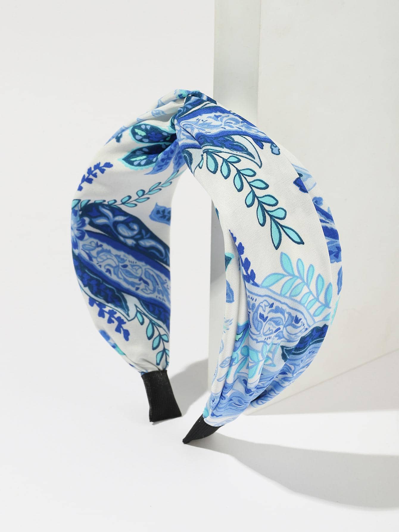 1 Nữ In Hình Lá Xoắn Trang Trí Băng Đô Rộng Boho Đi Biển - Nhiều màu - Xem 1