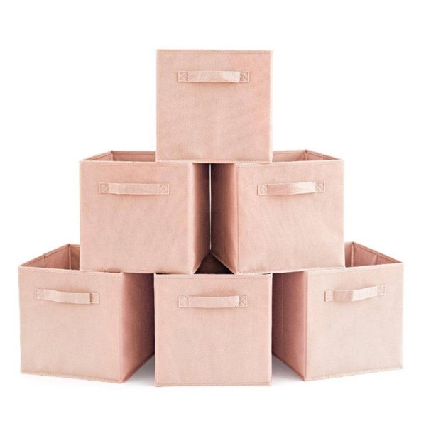 1pc Plain Clothes Storage Box, Minimalist Nonwoven Fabric Clothes Storage Box For Home SHEIN USA