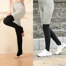 2 đôi Ủ ấm chân kiềng thông thường cho nữ cho cuộc sống hàng ngày - Đen và trắng - Xem 6