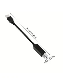 1pc USB Led Projection Lamp Star Night, USB Car Roof Star Projector Night Light, Led Projection Lamp - Blue - View 3