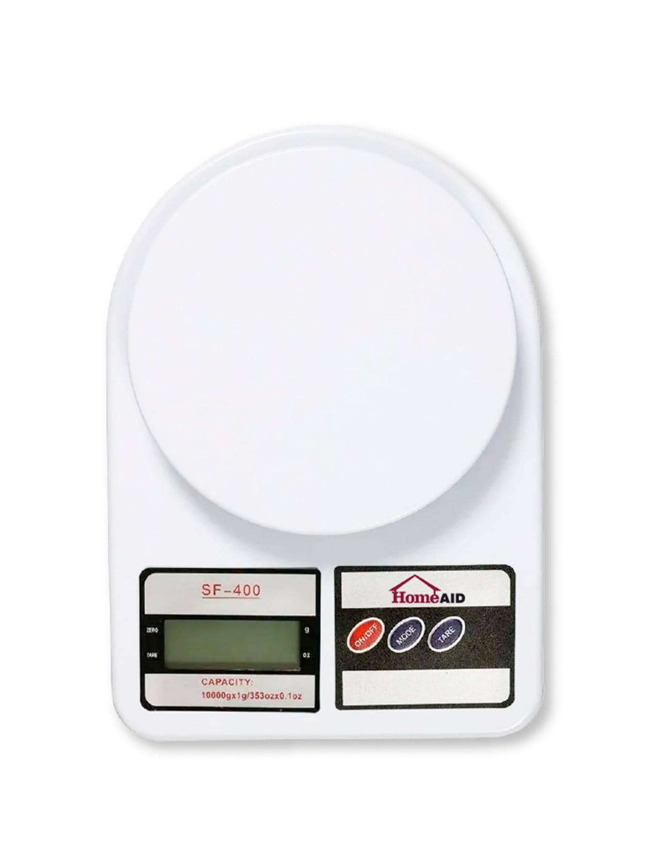 Bascula Digital Gramera De Cocina De 1 Gramo A 10 Kgs Sw1018 - Blanco - Ver 1