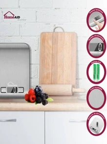 Bascula Digital De Alimentos Capacidad De 5 Kg SHOMEAID-1026 - Plateado - Ver 6