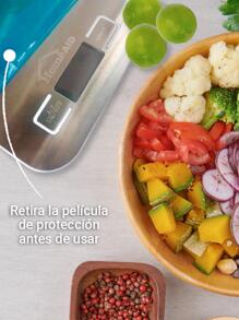 Bascula Digital De Alimentos Capacidad De 5 Kg SHOMEAID-1026 - Plateado - Ver 5