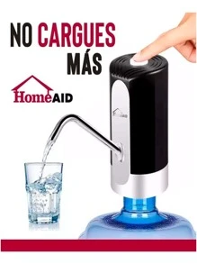 Dispensador De Agua Bomba Electrica Para Garrafon Recargable HOMEAID-016 - Negro - Ver 2