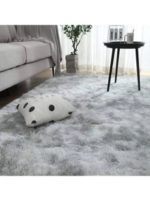Decorative Rug 200 X 120 Cm Living Room And Bedroom - 淺灰色 - 查看 6