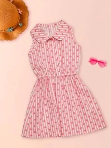 VESTIDO PARA NIÑA - Rosa - Ver 1
