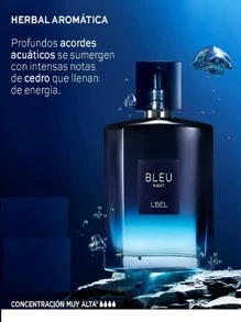 Bleu Intense Night  e intense Perfume para Hombre Larga Duración 100 ml - Azul - Ver 3