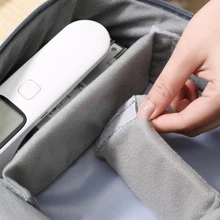 1入組旅行必備萬用電子產品收納盒,防水電子配件收納盒,可收納電纜、充電器、手機、usb、sd卡、硬碟、行動電源等多種電子產品 - 灰色 - 查看 6