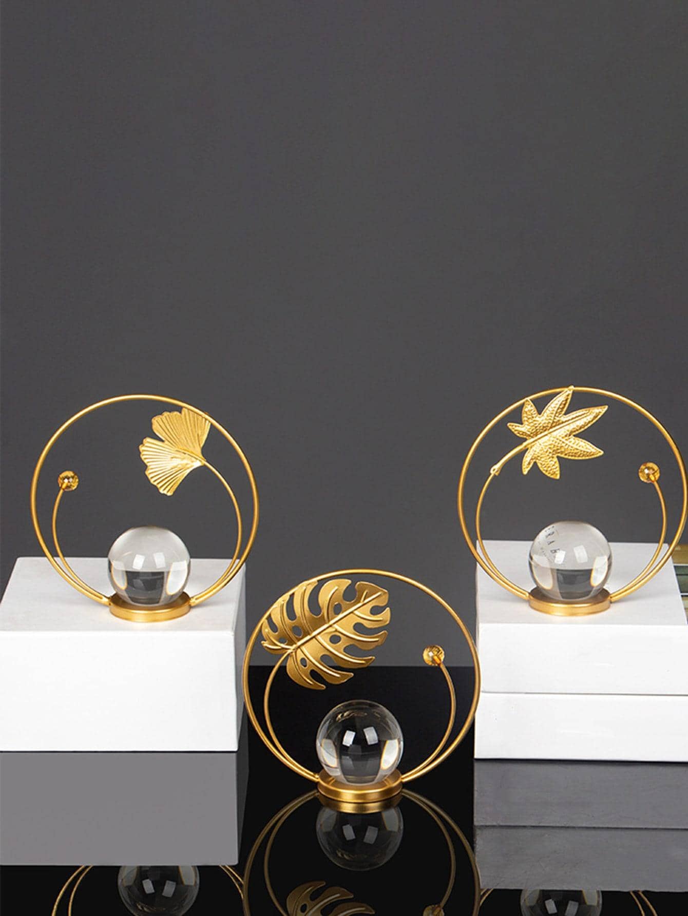 裝飾擺件 - 金色 - 查看 1