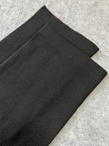 1 par kompressionsstrumpor med öppen tå - Svart - Visa 2