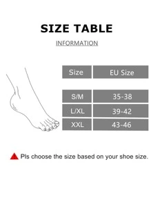 1 par kompressionsstrumpor med öppen tå - Svart - Visa 4