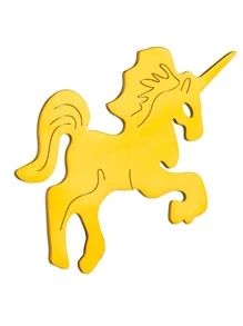 Trâm trang trí kỳ lân - Vàng - Xem 3