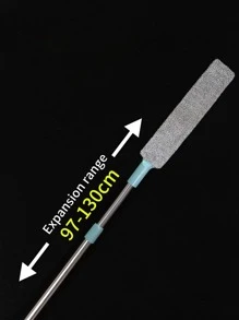 1pc Adjustable Cleaning Duster, Cleaning Brush Retractable Gap Dust Cleaner Under Appliance Microfiber Duster Dust Brush With Extension Pole Cleaning Duster For Bed High Ceilings Furniture Bottom Household Gap Duster - Multicolor - View 5