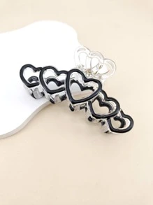 件裝袋裝小姐 10 公分油滴五心塑膠聖誕髮夾