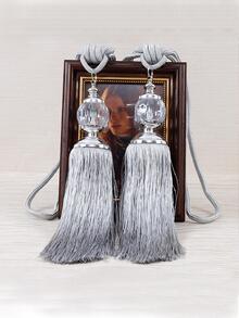 1 件现代奢华窗帘绳系带，简约窗帘挂球 DIY 配件