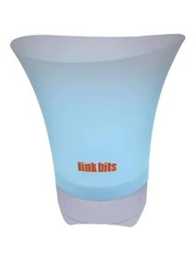 Bocina Hielera Bluetooth Recargable + Luz Led - Blanco - Ver 2