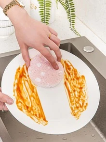 1 miếng bọt biển làm sạch in đồ họa - Nhiều màu - Xem 3