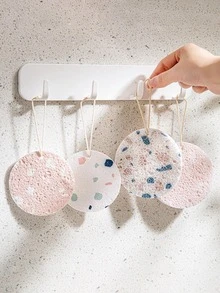 1 miếng bọt biển làm sạch in đồ họa - Nhiều màu - Xem 2