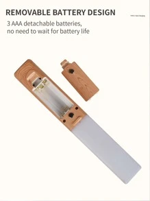 Led Motion Sensor Light, Battery-Operated Closet Light, Automatic Under Cabinet Lighting For Hallway, Staircase, Bedroom, Cabinet, Wardrobe - White - View 8