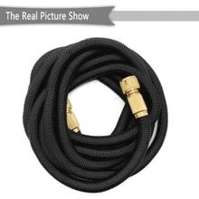 1pc TPE Garden Watering Hose - Black - View 3