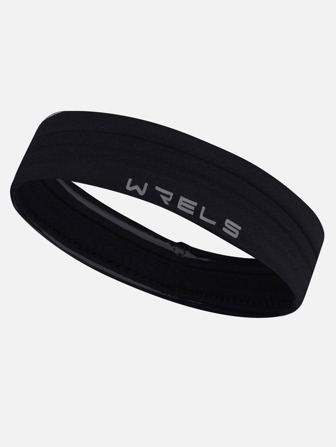 1pc Solid Sweat Absorbent Athletic Hairband